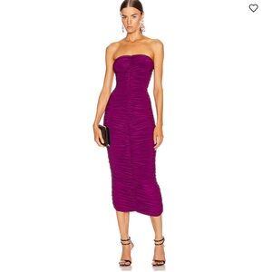 Norma Kamali Slinky Sweetheart Body-Con Dress
